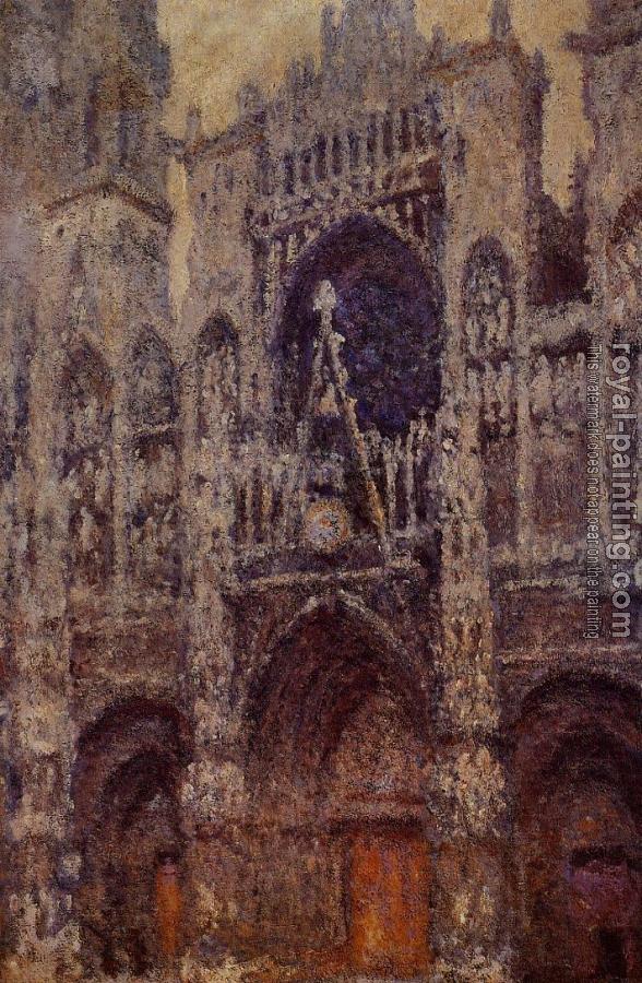 Claude Oscar Monet : Rouen Cathedral, Grey Weather